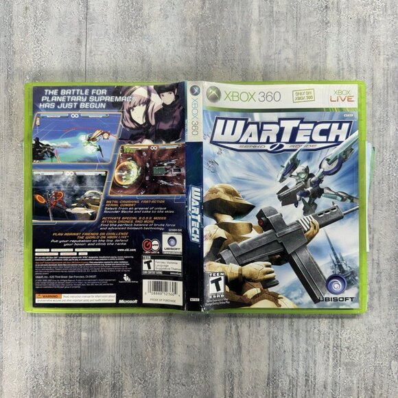 WarTech: Senko no Ronde (Microsoft XBOX 360 2007) Complete w Manual CIB - TESTED - Picture 4 of 4